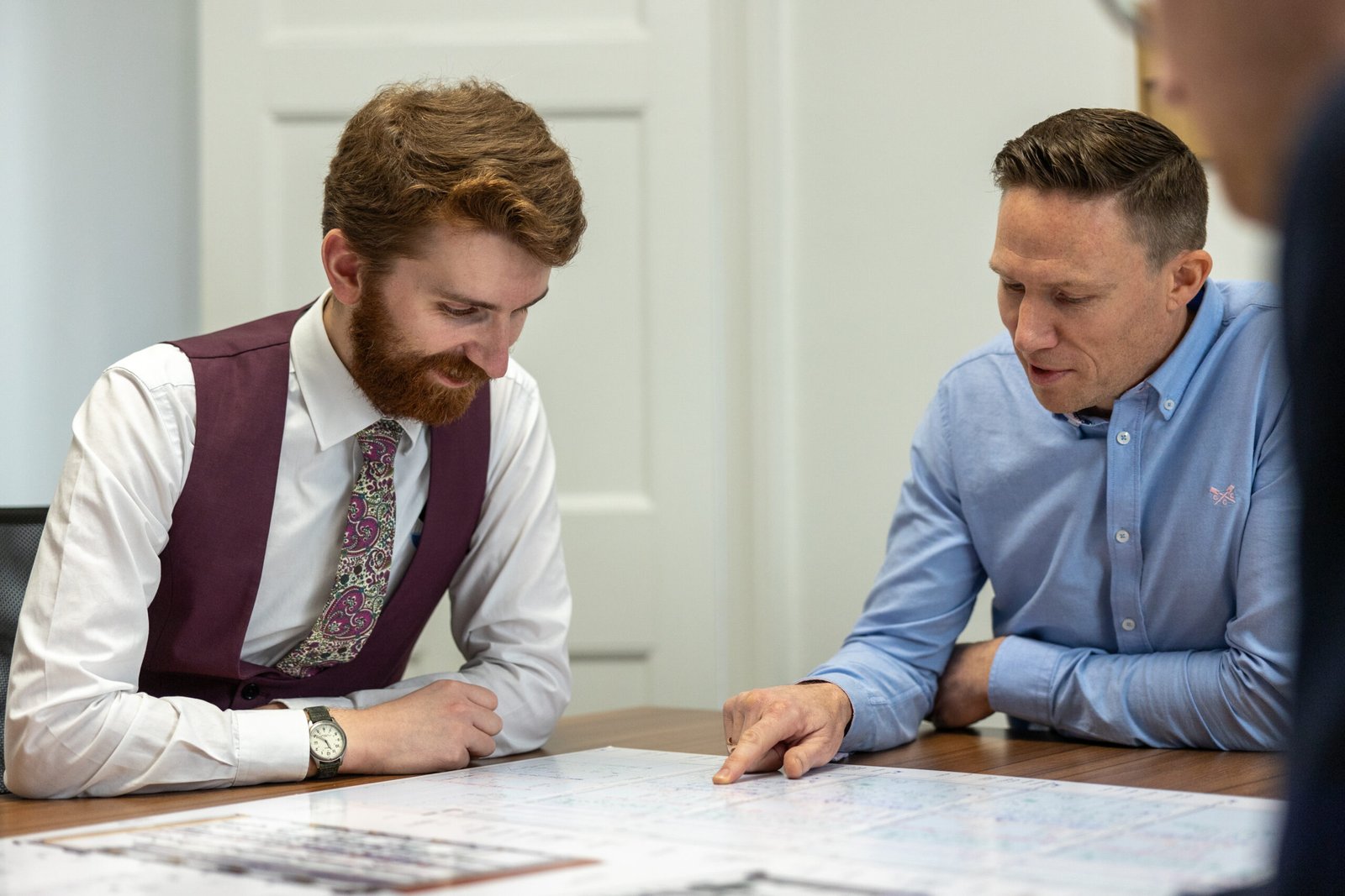 Sharman Grimwade engineering team in office